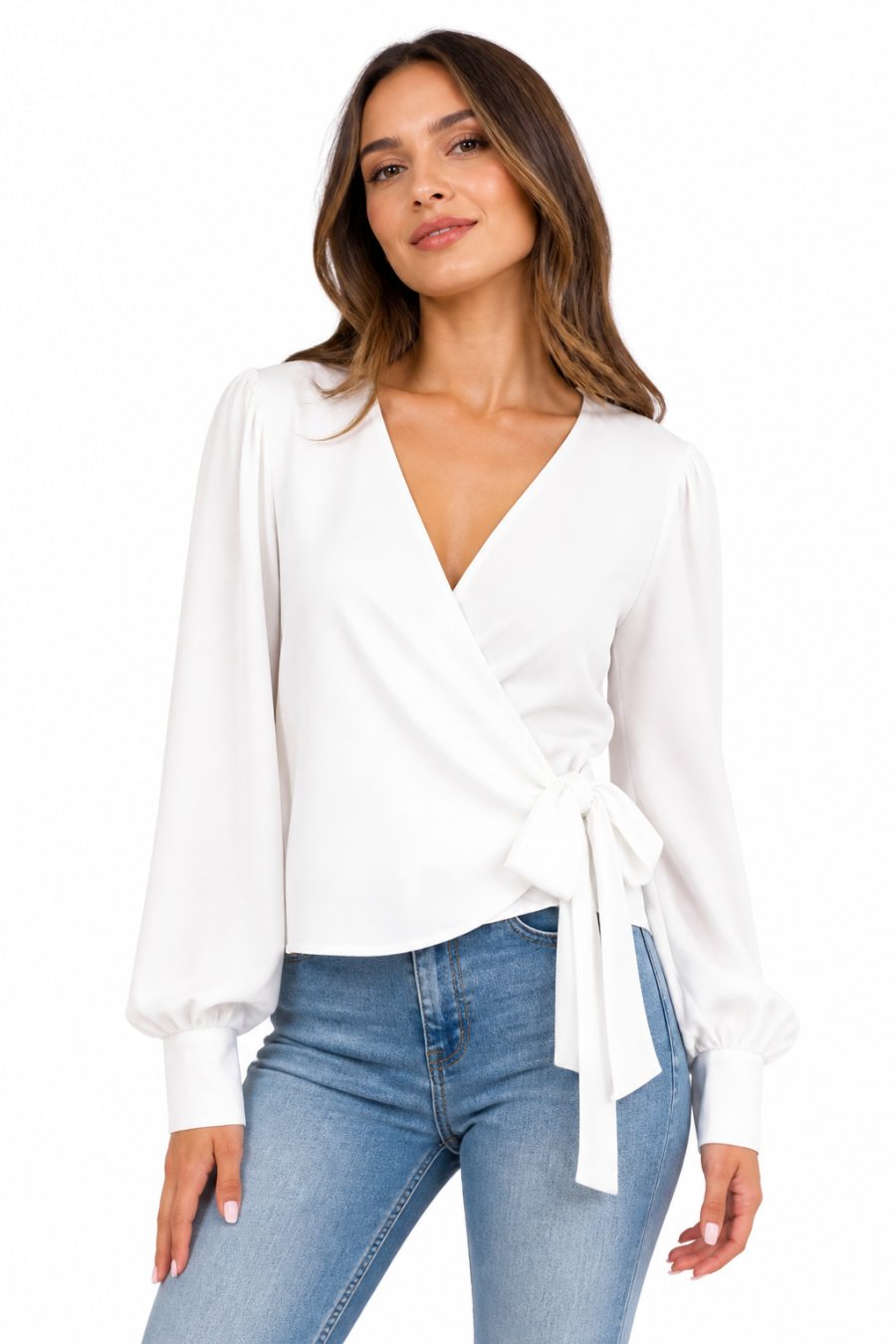 Wrap blouse